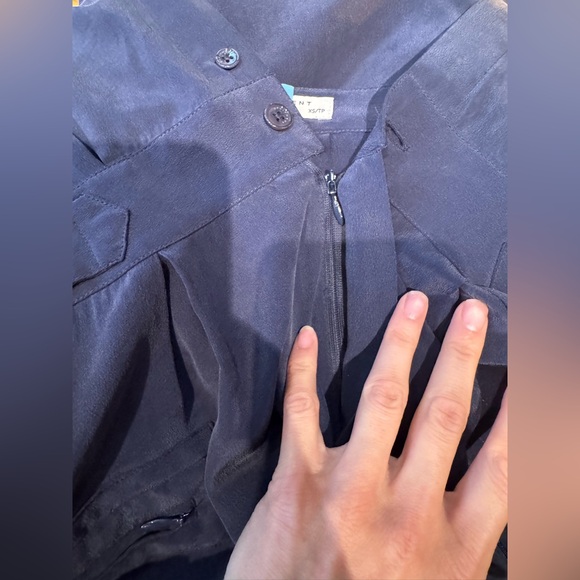 Equipment femme Oliver silk utility mini dress - Picture 9 of 13